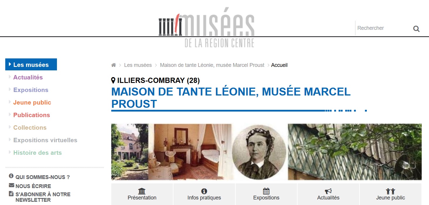 Collections en ligne — Musée Marcel Proust