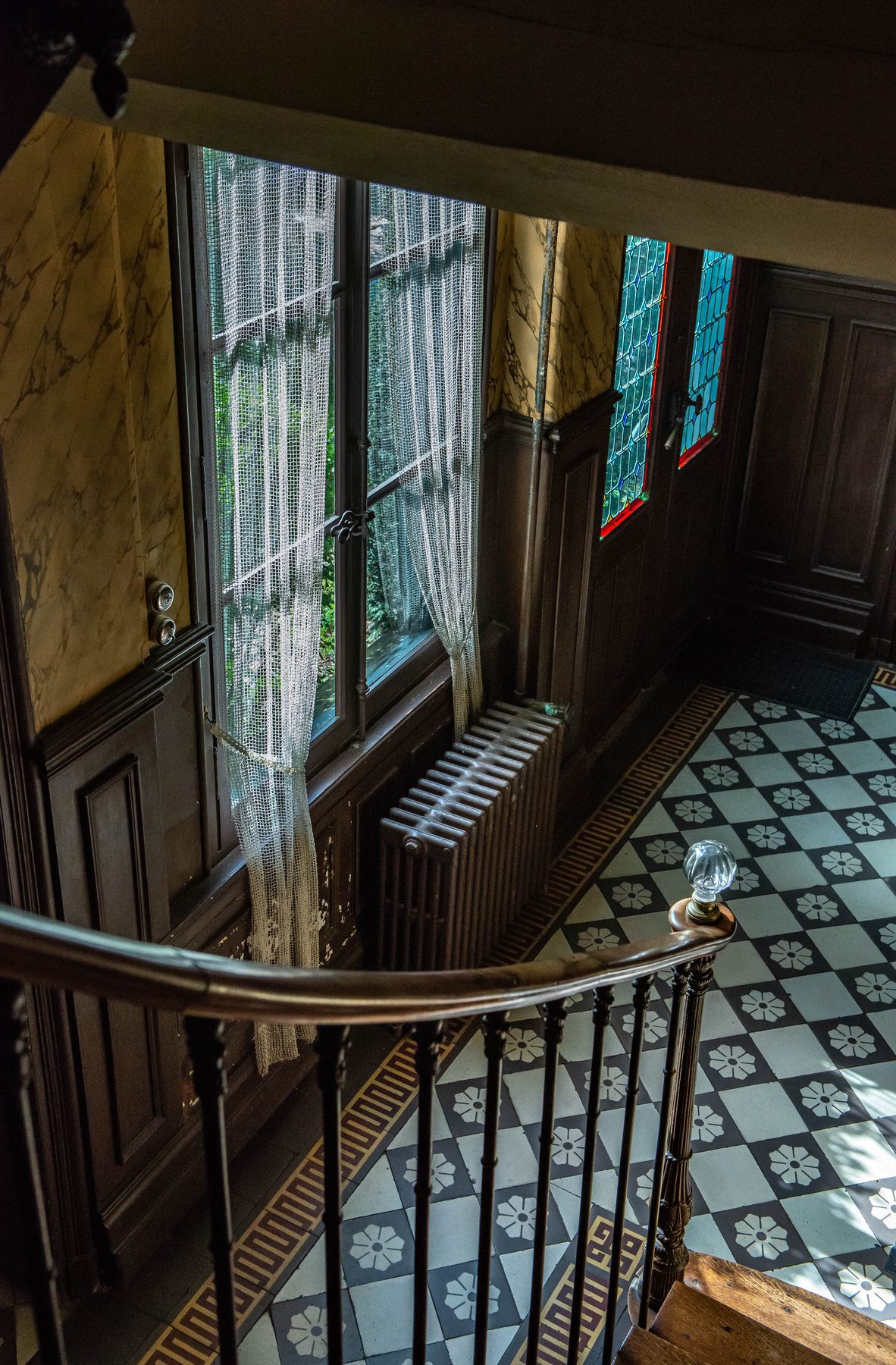 L’escalier de la Maison de Tante Léonie
