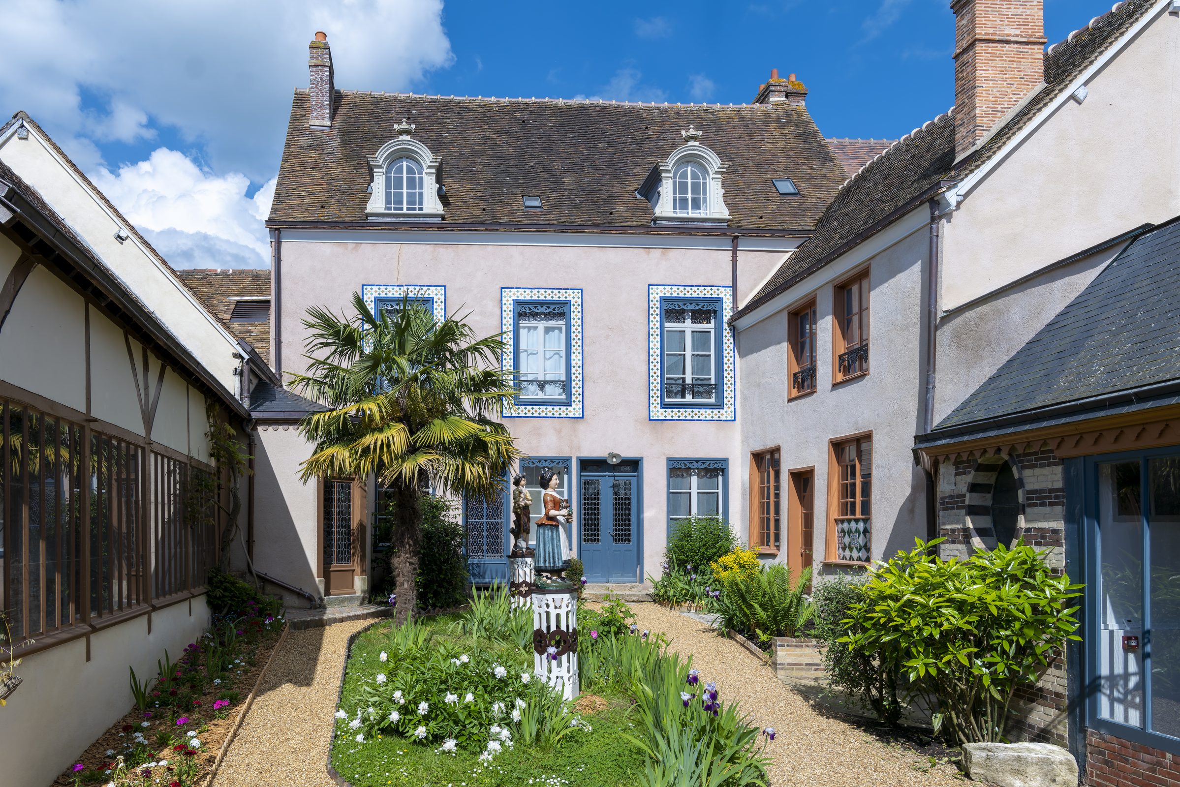 Le jardin de la Maison de Tante Léonie