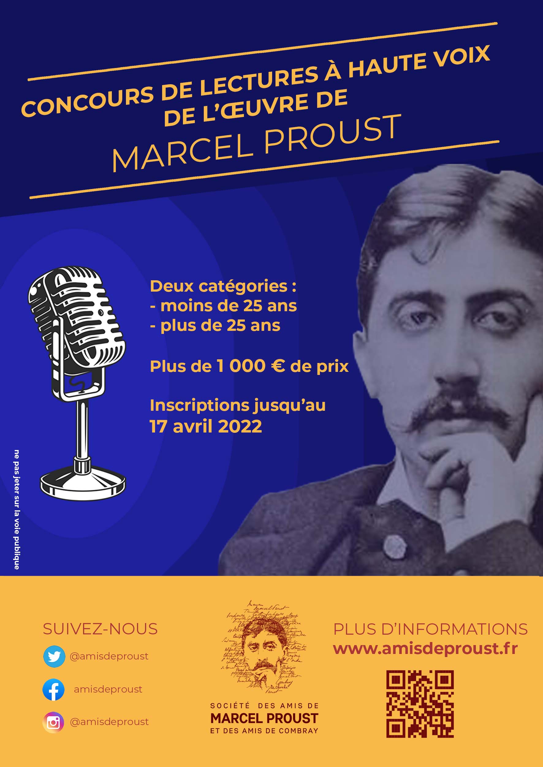 affiche concours lectures