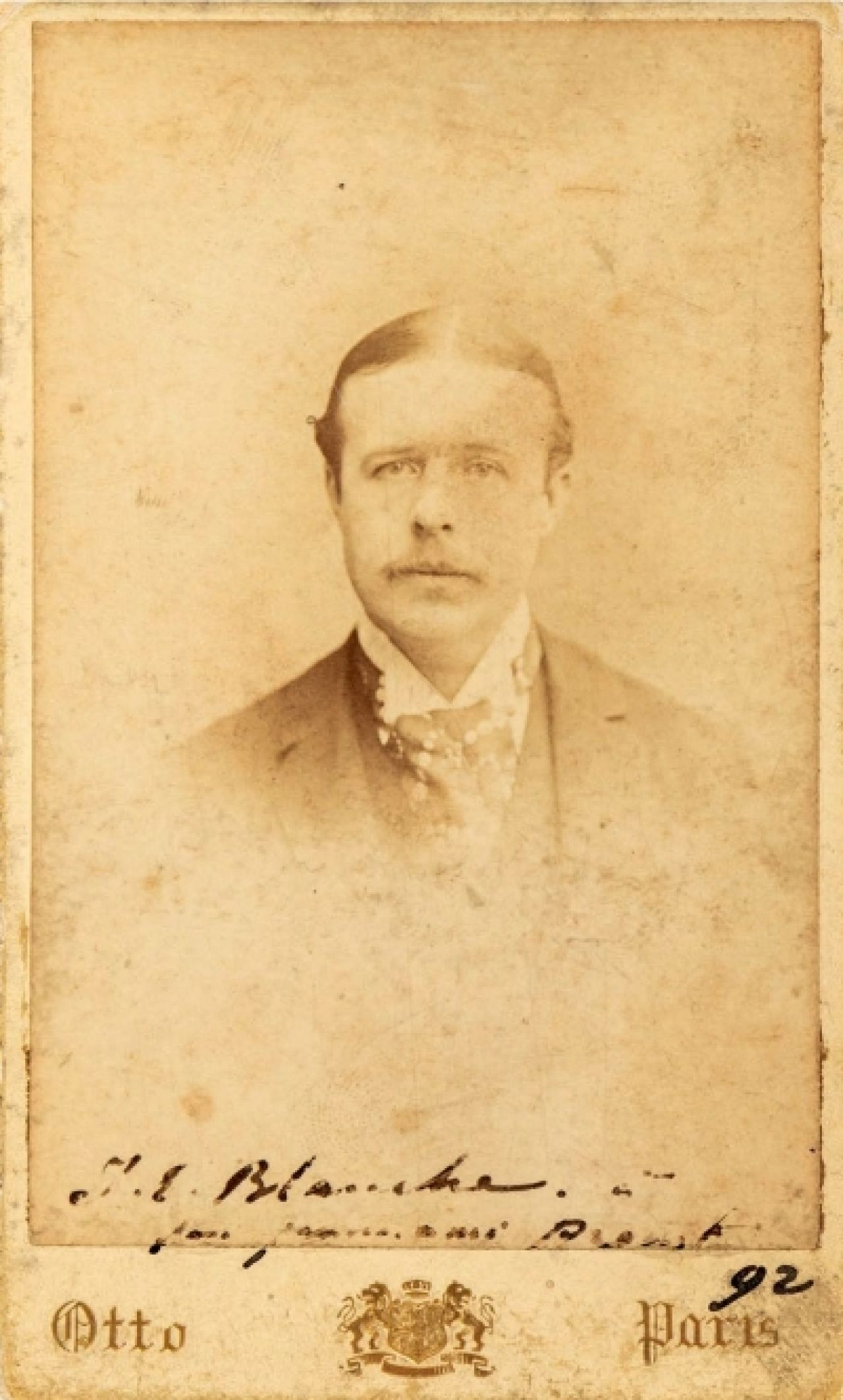 Achat d'une photographie de Jacques-Émile Blanche