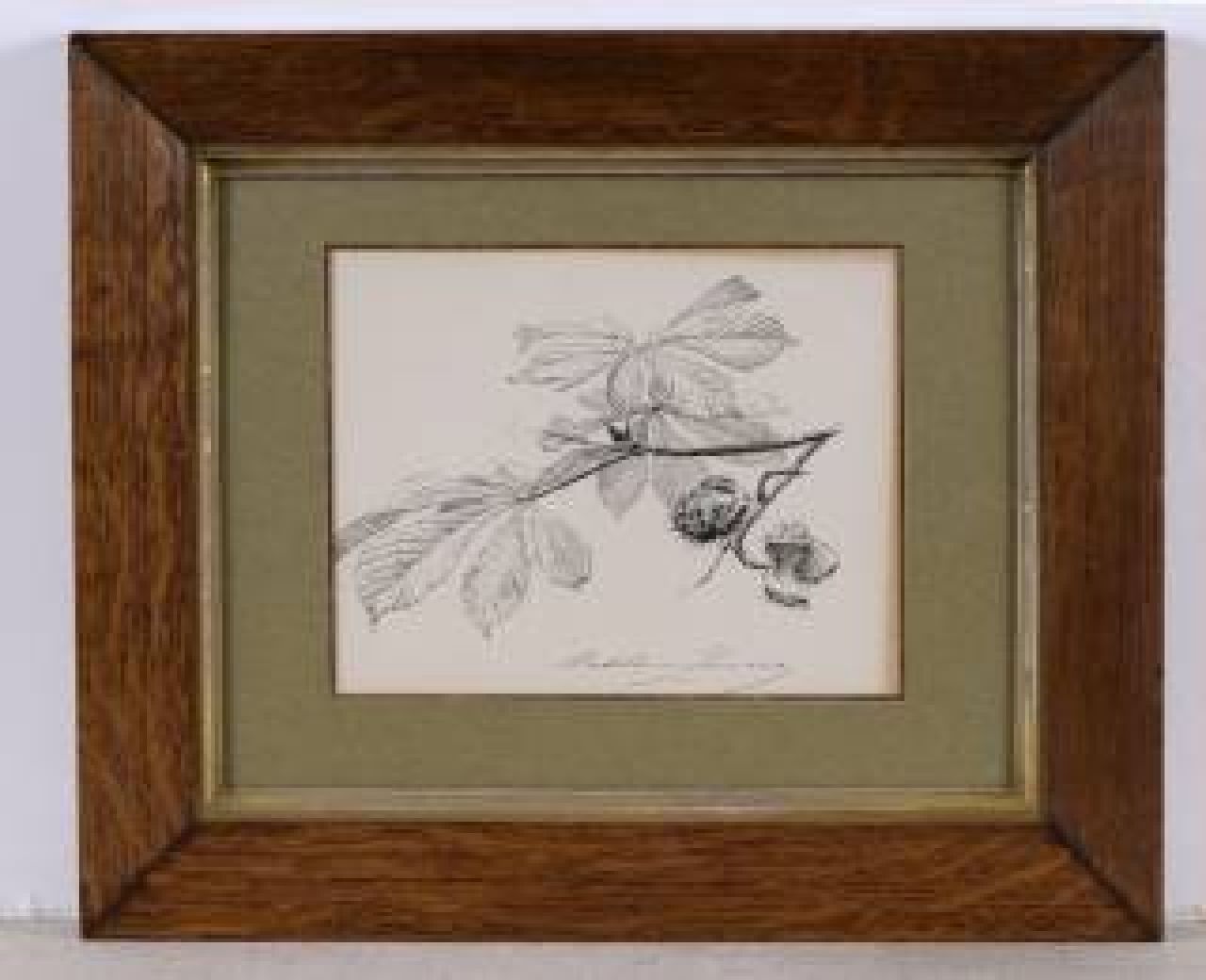 Acquisition d'un dessin original de Madeleine Lemaire