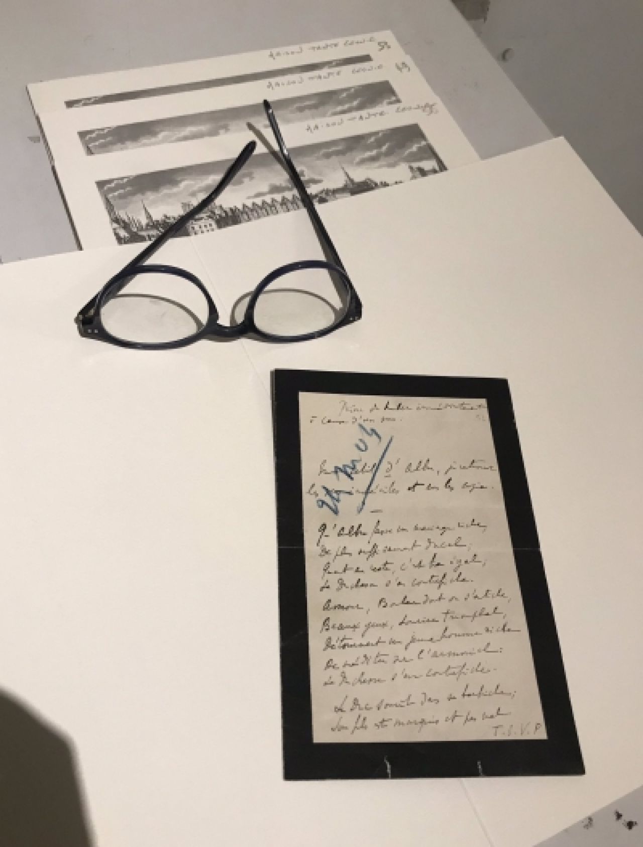 Acquisition de quatre lettres de Proust à Louis d'Albuféra