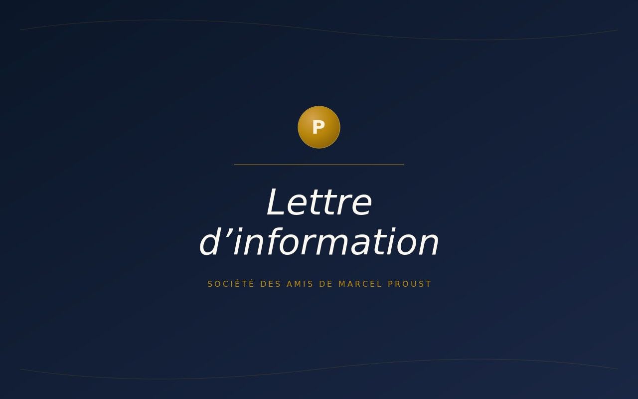Lettre d'informations du 12 avril 2026