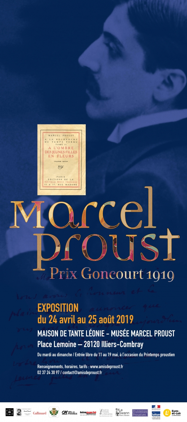 Exposition "Marcel Proust, prix Goncourt 1919" &agrave; la Maison de Tante L&eacute;onie