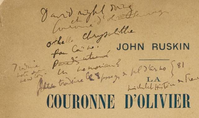 Conf&eacute;rence "Open Sesame" : l'&eacute;tranger dans la langue de Proust par Emily Eells