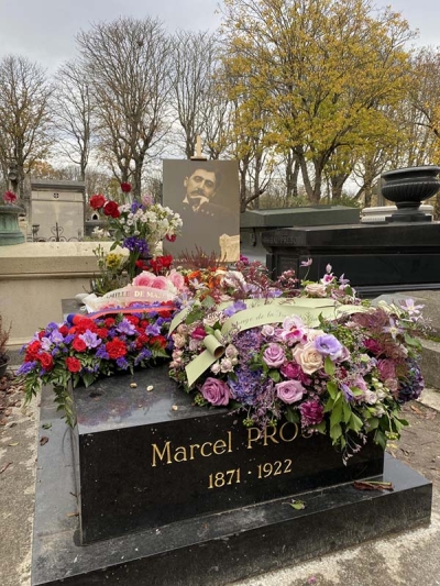C&eacute;r&eacute;monies en hommage &agrave; Marcel Proust le 18 novembre