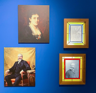 Nouvelle installation dans la salle mus&eacute;e de la Maison de Tante L&eacute;onie